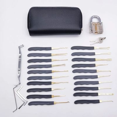 Εγκλειδωτήρα 24PC Hook Lockpick 20pcs Οικιακή κλειδαριά Εγκλειδωτήρας για την εξάσκηση Picking