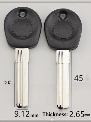 Μέση Ανατολή ABS Metal Double Slot Door Lock με λαστιχένιο λαβίδιο και χάλκινο κλειδί