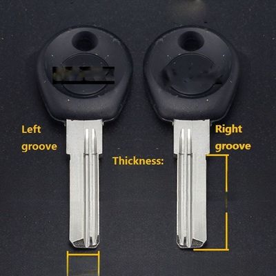 Μέση Ανατολή ABS Metal Double Slot Door Lock με λαστιχένιο λαβίδιο και χάλκινο κλειδί