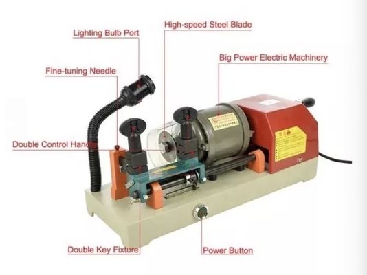 Μηχανή αντιγραφής κλειδιών 220V/110V και Μηχανή κοπής κλειδιών 50/60Hz για την αναπαραγωγή κενών κλειδιών