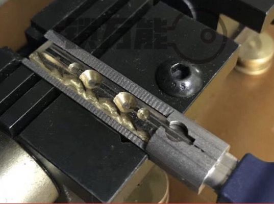 Μέρη μηχανής κοπής κλειδιών από χάλυβα ABS για κατακόρυφο κλιπ υποστήριξης κλειδιών