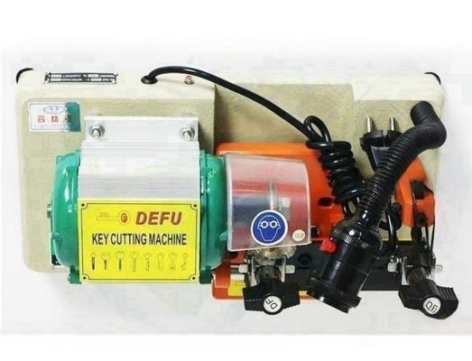 120W Δύναμη κινητήρα Defu 238RS Οριζόντια μηχανή κοπής κλειδιών για υλικά ABS και χάλυβα